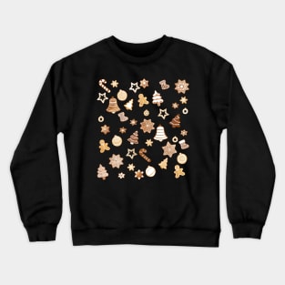 Christmas Cookies Pattern Crewneck Sweatshirt